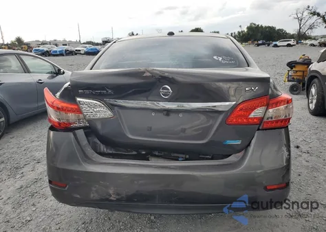 2013 Nissan Sentra S из США, поврежденный, VIN 3N1AB7AP1DL784798